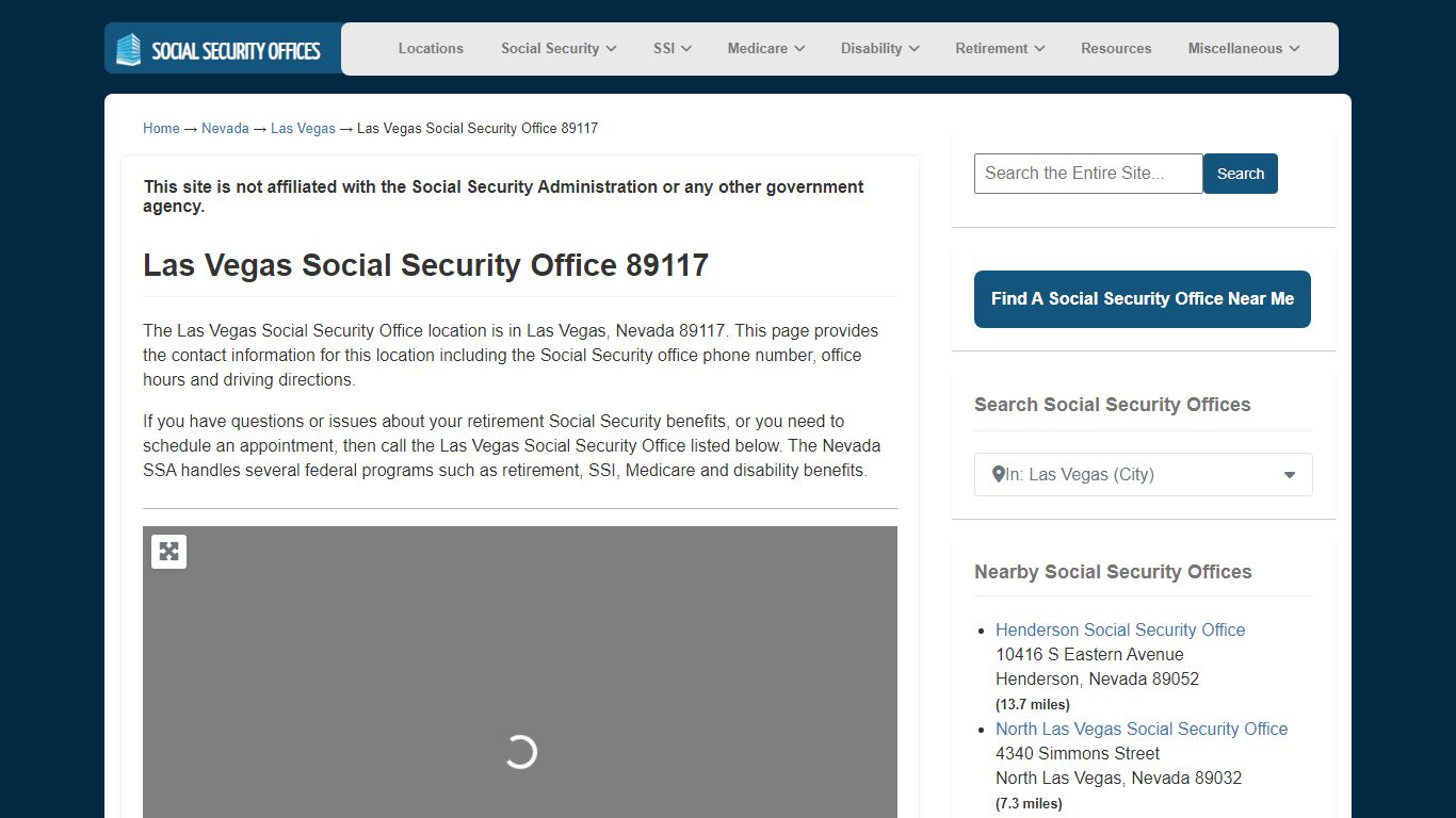 Las Vegas Social Security Office 89117